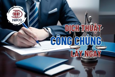 Dịch Thuật Công Chứng Lấy Ngay