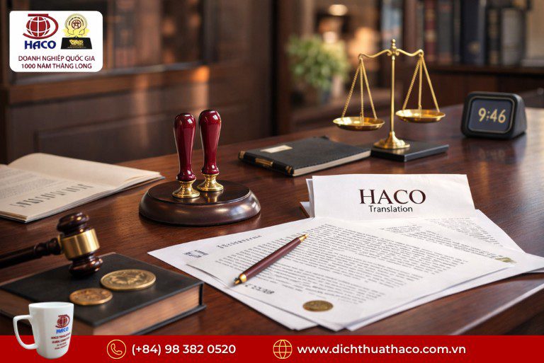Dịch Thuật Công Chứng Nhanh Tại Hà Nội Uy Tín