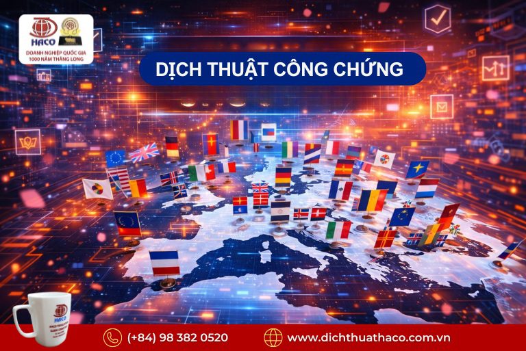 Dịch thuật công chứng tại Bắc Giang