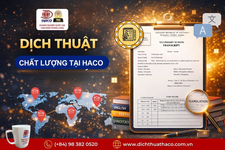 Dịch thuật công chứng tại Bắc Giang