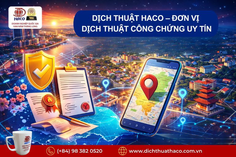 Dịch thuật công chứng tại Bắc Ninh