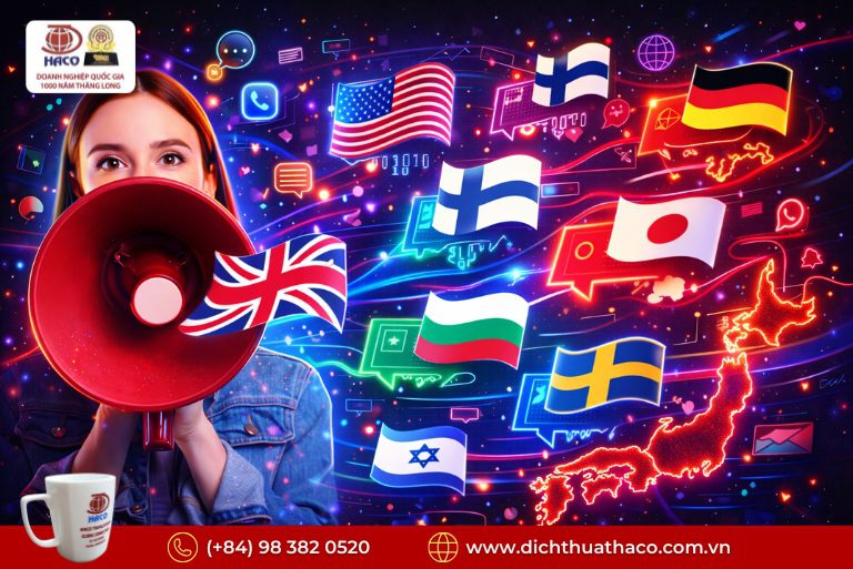 Dịch thuật công chứng tại Bắc Ninh