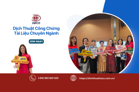 Dịch Thuật Công Chứng Tài Liệu Chuyên Ngành Chuyên Nghiệp Chính Xác Uy Tín Dịch Thuật Haco 1