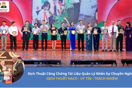 Dịch Thuật Công Chứng Tài Liệu Quản Lý Nhân Sự Chuyên Nghiệp