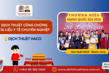 Dịch Thuật Công Chứng Tài Liệu Y Tế Chuyên Nghiệp