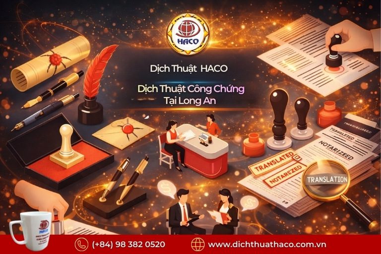 Dịch Thuật Công Chứng Tại Long An