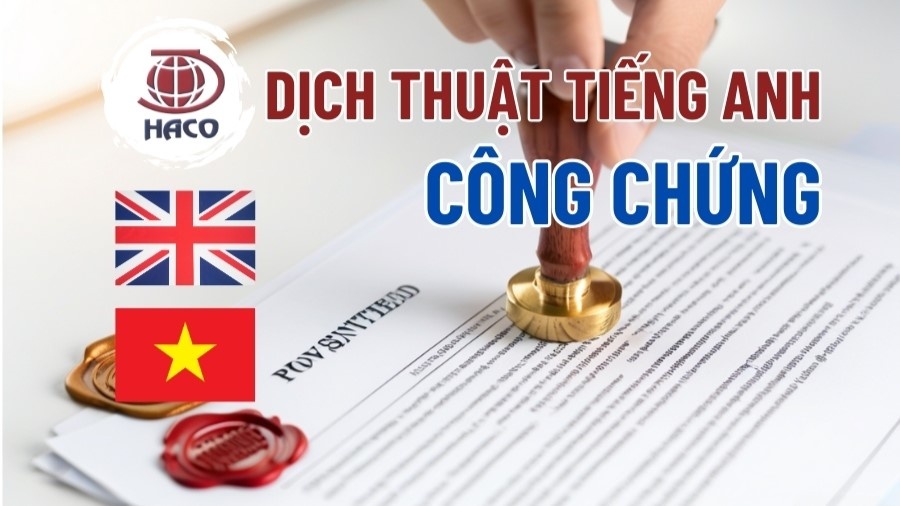 Dịch Thuật Công Chứng Tiếng Anh Chuyên Nghiệp, Uy Tín Tại Hà Nội