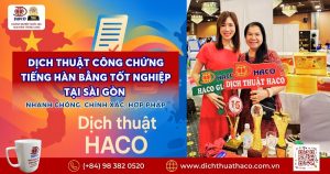 Dich Thuat Cong Chung Tieng Han Bang Tot Nghiep Tai Sai Gon