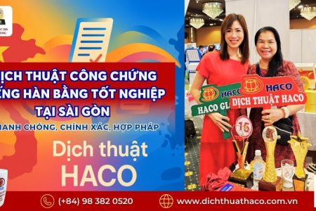 Dich Thuat Cong Chung Tieng Han Bang Tot Nghiep Tai Sai Gon