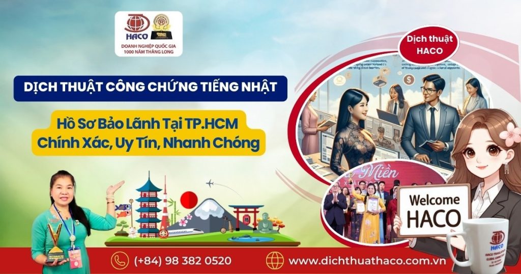 Dich Thuat Cong Chung Tieng Nhat Ho So Bao Lanh Tai Tp Hcm