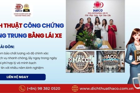 Dich Thuat Cong Chung Tieng Trung Bang Lai Xe Tai Sai Gon