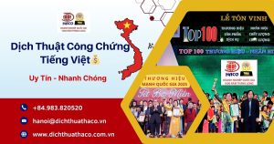 Dich Thuat Cong Chung Tieng Viet Uy Tin Nhanh Chong