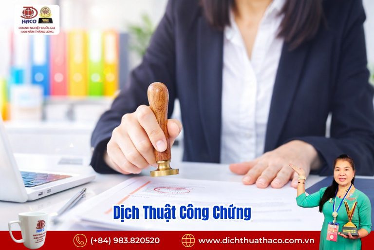 Dịch Thuật Công Chứng Uy Tín Lâu Năm Tại Việt Nam
