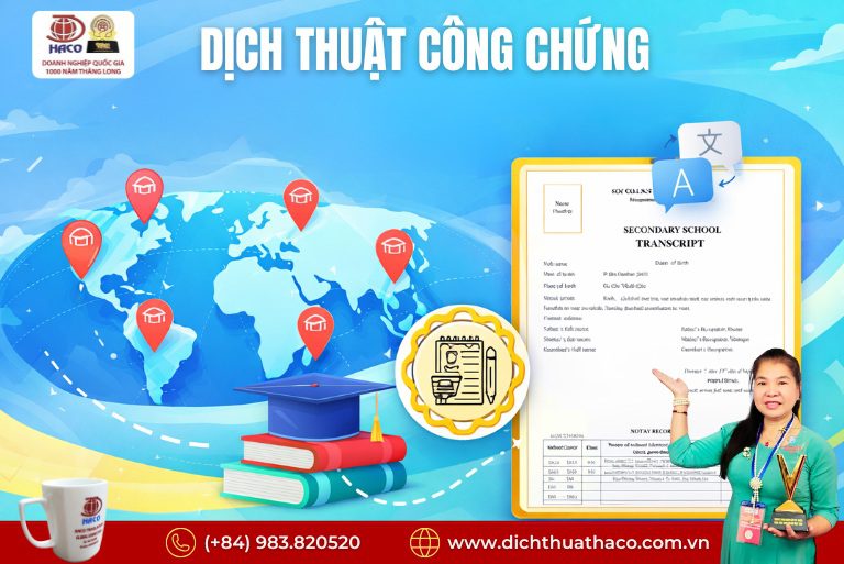 Dịch Thuật Công Chứng Uy Tín Lâu Năm Tại Việt Nam