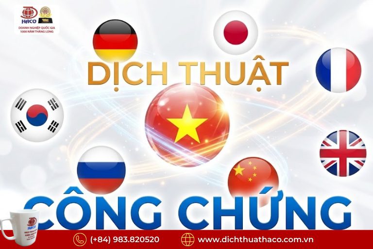 Dịch Thuật Công Chứng Uy Tín Lâu Năm Tại Việt Nam