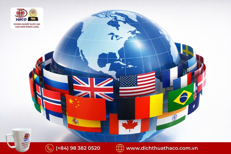 Dịch thuật Đa ngôn ngữ chuyên nghiệp