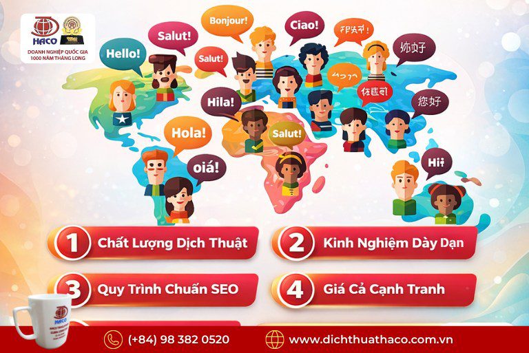 Dịch thuật Đa ngôn ngữ chuyên nghiệp