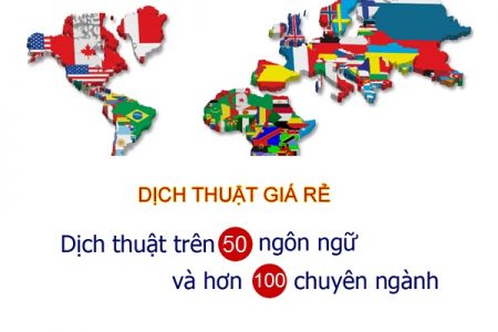 dịch thuật giá rẻ