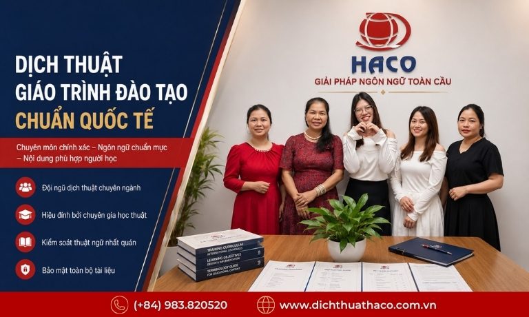 Dịch thuật giáo trình đào tạo chuẩn quốc tế tại Dịch thuật HACO 4 dich thuat giao trinh dao tao chuan quoc te 3