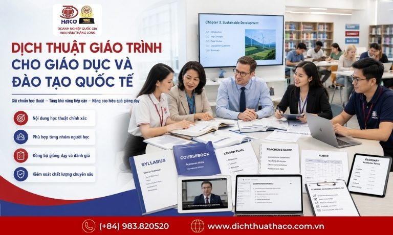 Dịch thuật giáo trình đào tạo chuẩn quốc tế tại Dịch thuật HACO 3 dich thuat giao trinh dao tao chuan quoc te 5