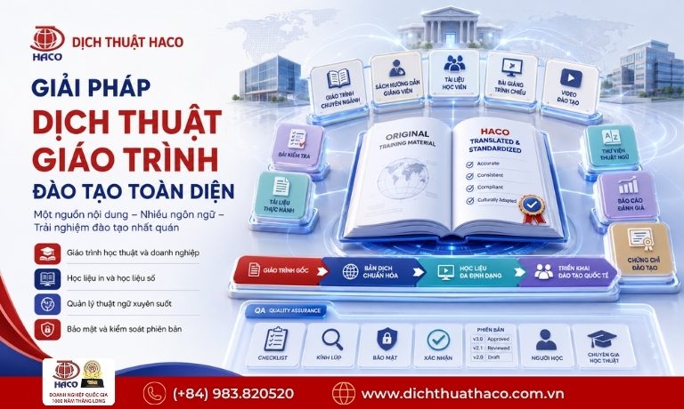 Dịch thuật giáo trình đào tạo chuẩn quốc tế tại Dịch thuật HACO 2 dich thuat giao trinh dao tao chuan quoc te 6