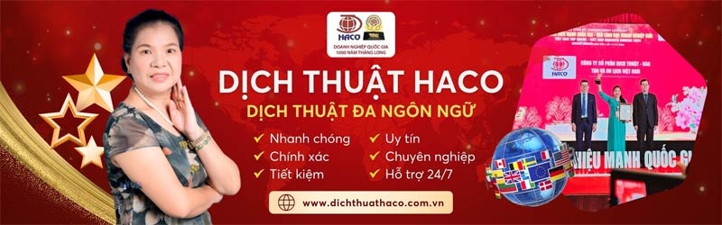 Dich Thuat Haco Banner