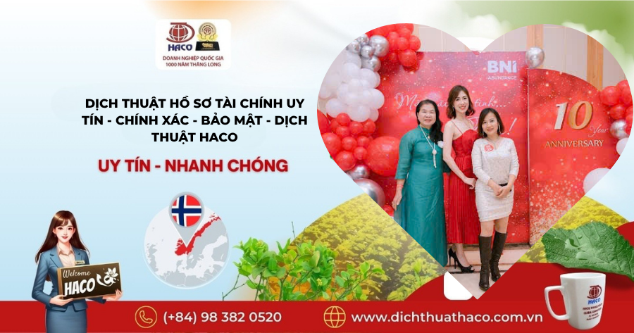 Dịch Thuật Haco Uy Tín Chuyên Nghiệp