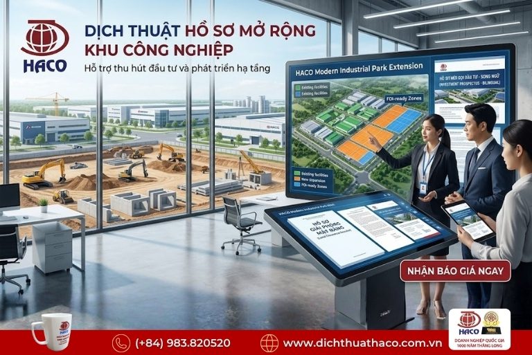 Dịch thuật hồ sơ bồi thường giải phóng mặt bằng 3 Dịch thuật hồ sơ bồi thường giải phóng mặt bằng