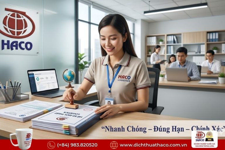 Dịch Thuật Hồ Sơ Logistics Và Vận Tải Biển Hải Phòng
