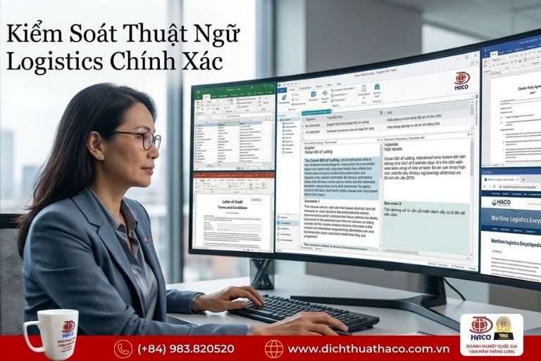 Dịch Thuật Hồ Sơ Logistics Và Vận Tải Biển Hải Phòng