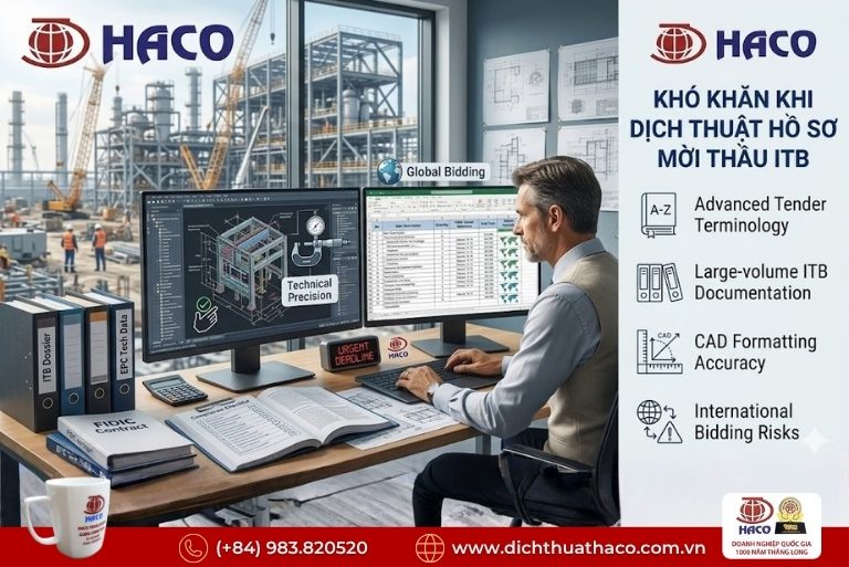 Dịch thuật hồ sơ mời thầu ITB