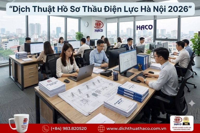 Dịch Thuật Hồ Sơ Thầu Điện Lực Hà Nội