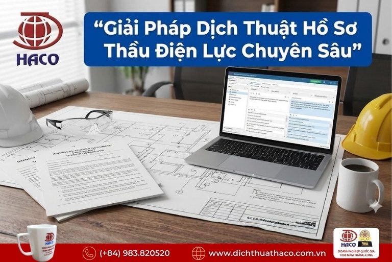 Dịch Thuật Hồ Sơ Thầu Điện Lực Hà Nội