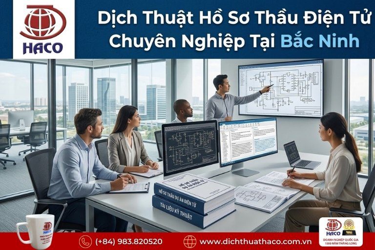 Dịch thuật hồ sơ thầu dự án điện tử Samsung Bắc Ninh