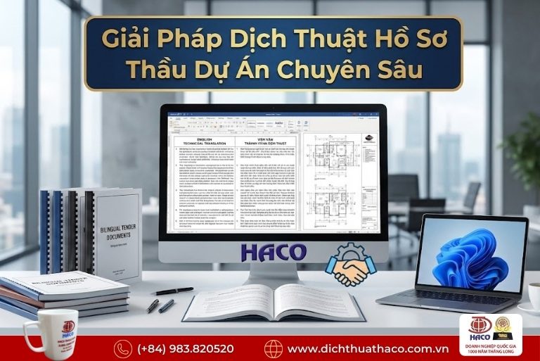 Dịch Thuật Hồ Sơ Thầu Dự Án Tại TP.HCM