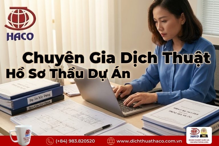 Dịch Thuật Hồ Sơ Thầu Dự Án Tại TP.HCM