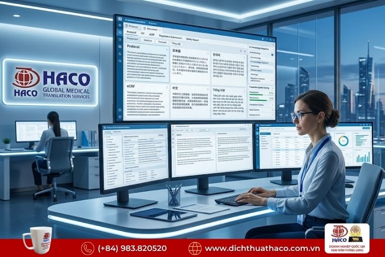 Dịch thuật hồ sơ thử nghiệm lâm sàng