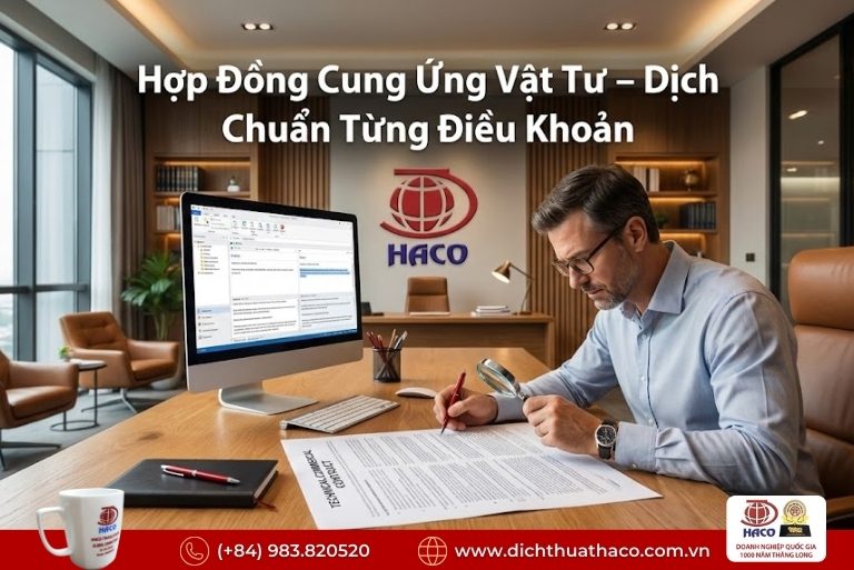 Dịch thuật hợp đồng cung ứng vật tư Bình Dương 2026 6 Dịch thuật hợp đồng cung ứng vật tư Bình Dương