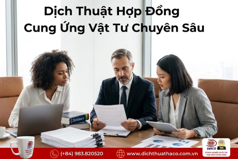 Dịch thuật hợp đồng cung ứng vật tư Bình Dương 2026 10 Dịch thuật hợp đồng cung ứng vật tư Bình Dương