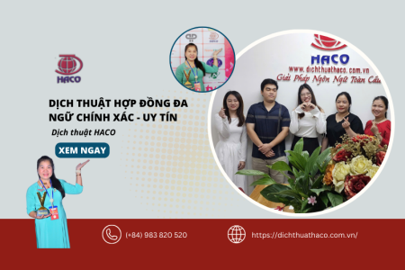 Dịch Thuật Hợp Đồng Đa Ngữ Chính Xác Uy Tín Dịch Thuật Haco1