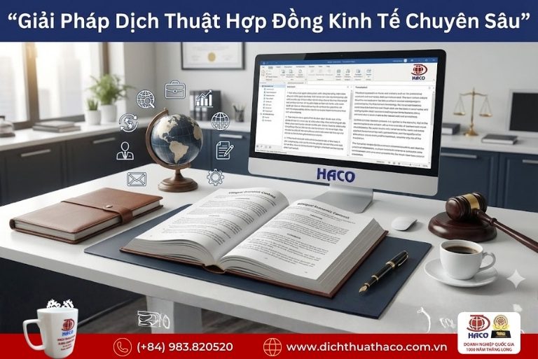 Dịch Thuật Hợp Đồng Kinh Tế Quốc Tế TP.HCM