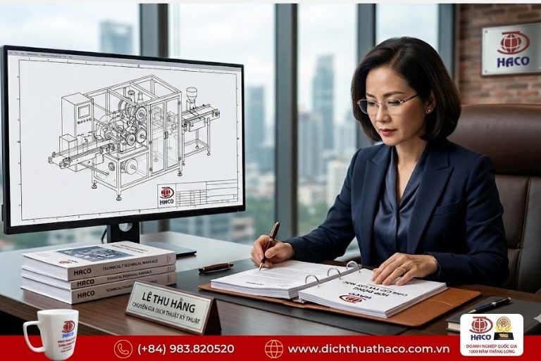 Dịch thuật hợp đồng mua bán máy móc quốc tế tại Đồng Nai