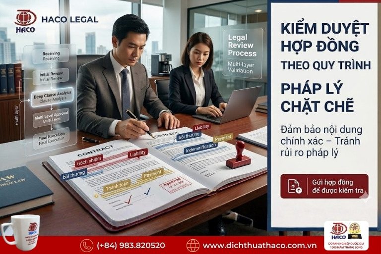 Dịch thuật hợp đồng thương mại song ngữ – Chuẩn pháp lý, chính xác từng điều khoản 6 Dịch thuật hợp đồng thương mại song ngữ