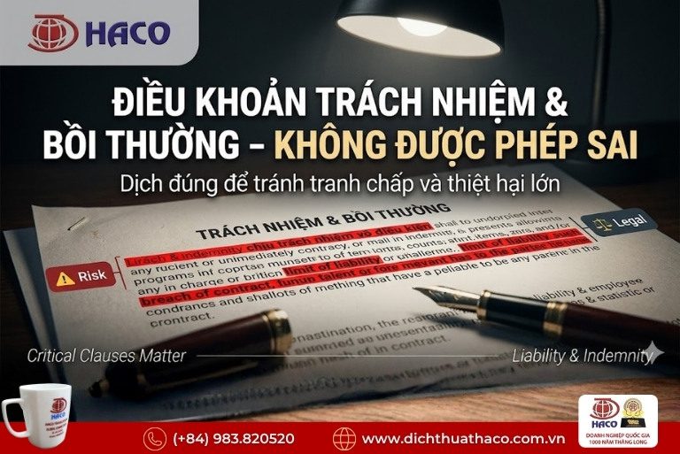 Dịch thuật hợp đồng thương mại song ngữ – Chuẩn pháp lý, chính xác từng điều khoản 3 Dịch thuật hợp đồng thương mại song ngữ