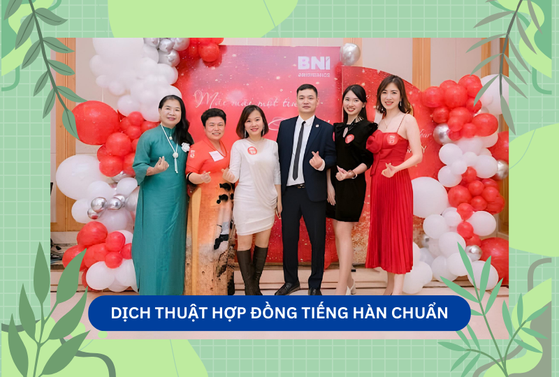 Dịch Thuật Hợp Đồng Tiếng Hàn Chuẩn Giá Tốt Nhất Dịch Thuật Haco