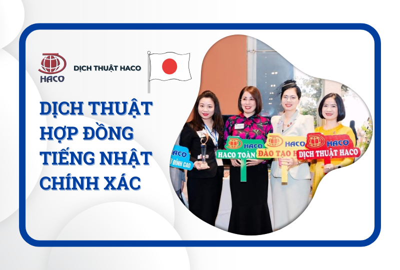 Dịch Thuật Hợp Đồng Tiếng Nhật Chính Xác