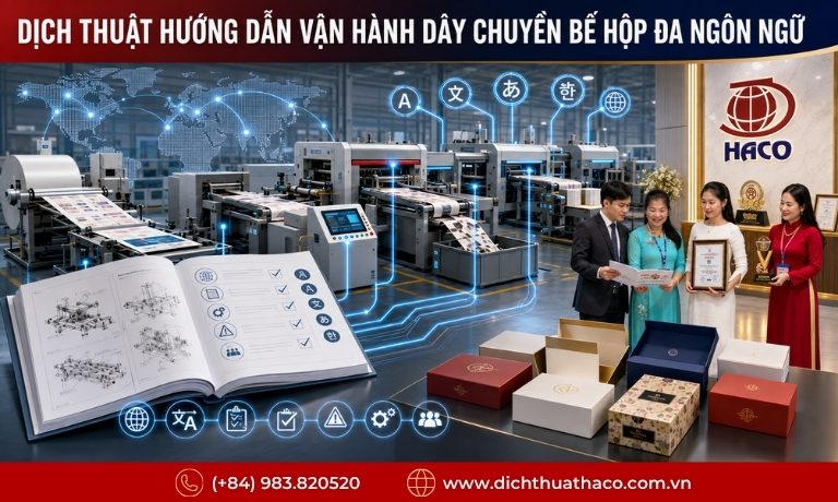 Dịch thuật hướng dẫn vận hành dây chuyền bế hộp đa ngôn ngữ 5 dich thuat huong dan van hanh day chuyen be hop 4