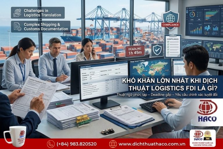 Dịch thuật Logistics chuỗi cung ứng FDI 3 Dịch thuật Logistics chuỗi cung ứng FDI