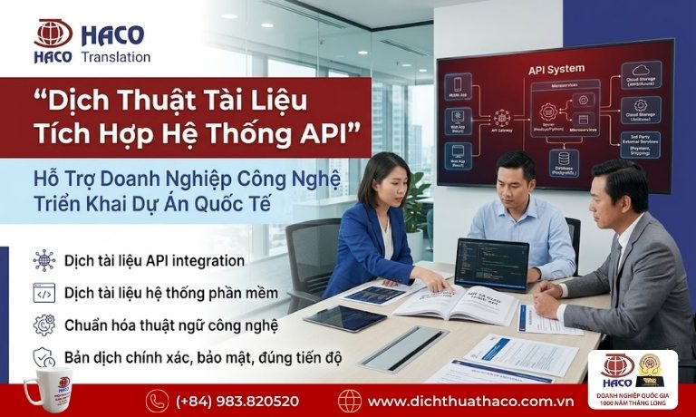 Dịch Thuật Mã Nguồn Phần Mềm Giao Thức API