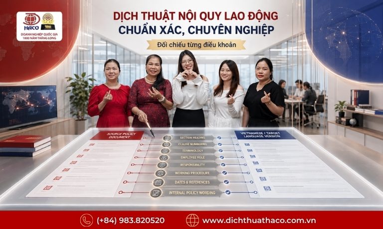 Dịch thuật nội quy lao động công ty đa quốc gia tại Việt Nam 2 dich thuat noi quy lao dong cong ty da quoc gia 1